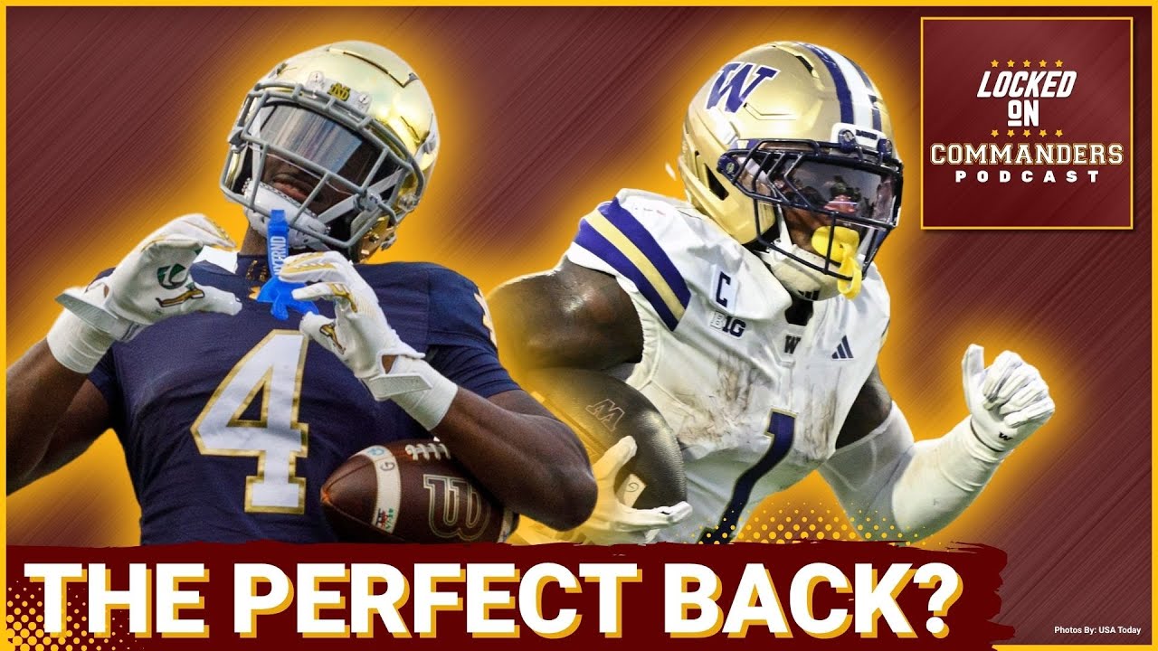 ELITE: Jeremiyah Love Leads the Washington Commanders 2026 NFL Draft Running Back Board ELITE: Jeremiyah Love Leads the Washington Commanders 2026 NFL Draft Running Back Board