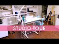 Illustrator's Studio Tour! Inside my new art space