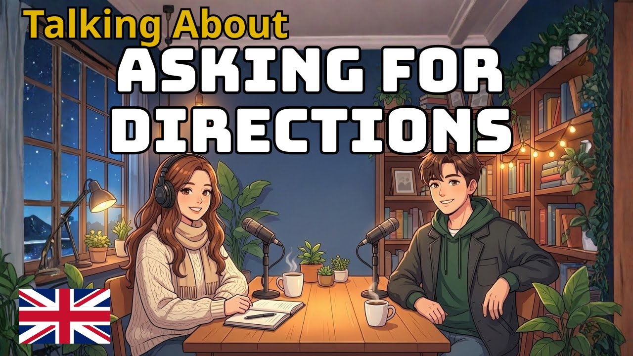Talking About Asking for Directions in English | Easy English Conversation Practice for Beginners