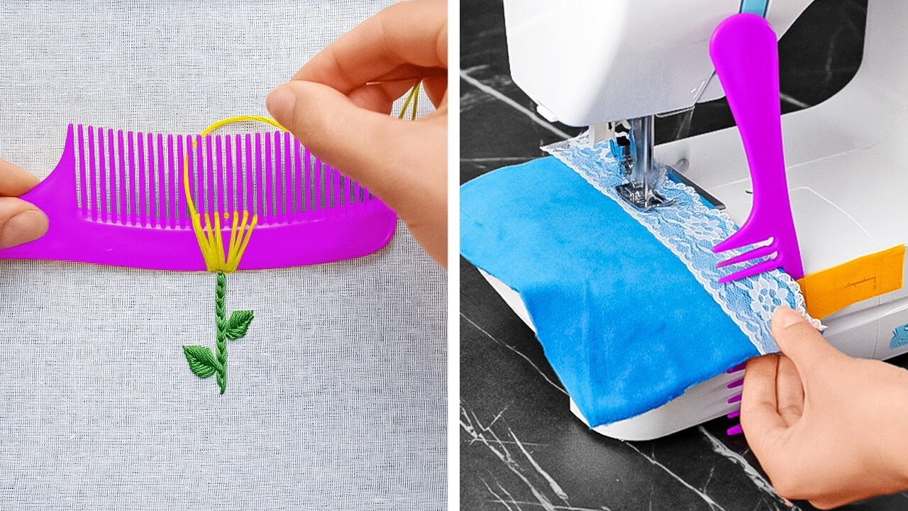 BEST SEWING HACKS & KNITTING IDEAS   UPGRADE YOUR CLOTHES