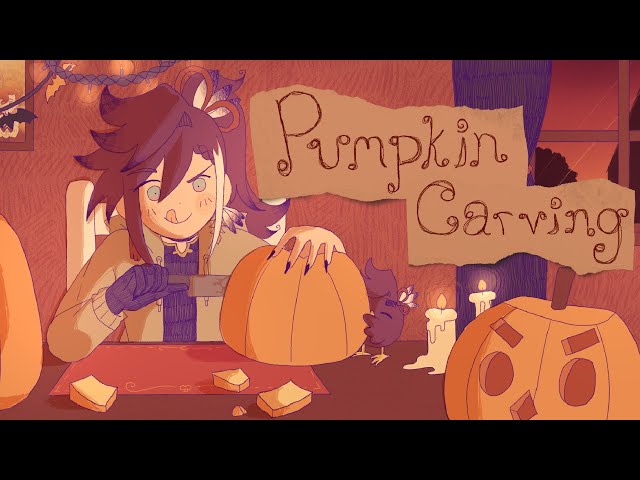 🎃🧹💀 LET'S CARVE A HALLOWEEN PUMPKIN! 💀🧹🎃のサムネイル