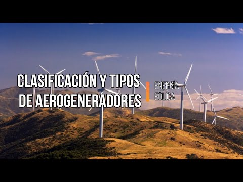 Video: ¿Cuáles son los diferentes tipos de aerogeneradores?