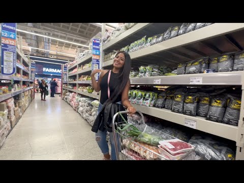 Visiting a supermarket