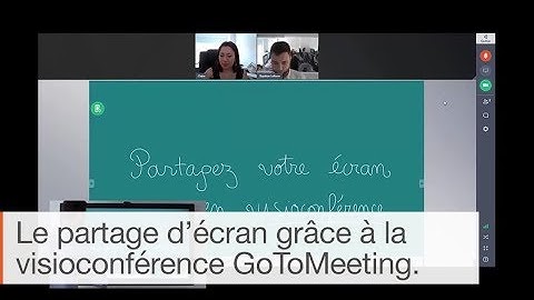 Collaborer sur un écran interactif : comment partager son écran en vidéoconférence ?