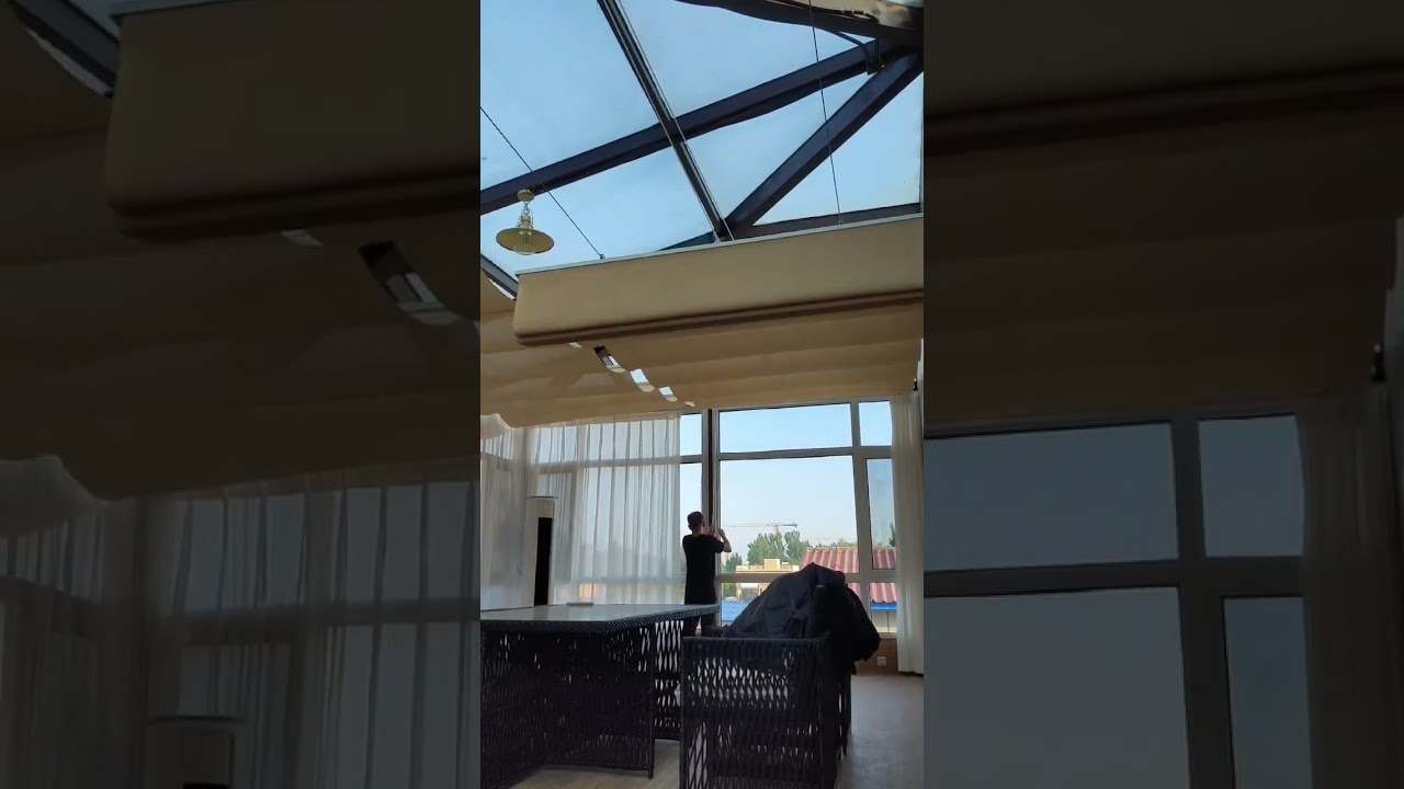 🌞 Transform Your Outdoor Space with Sliding Roof Sun Sail Shades! 🌞