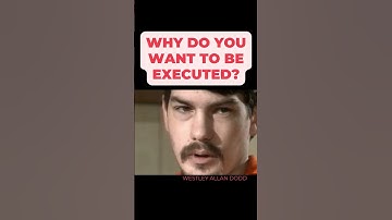 Disturbing interview with serial killer Westley Allan Dodd #shorts
