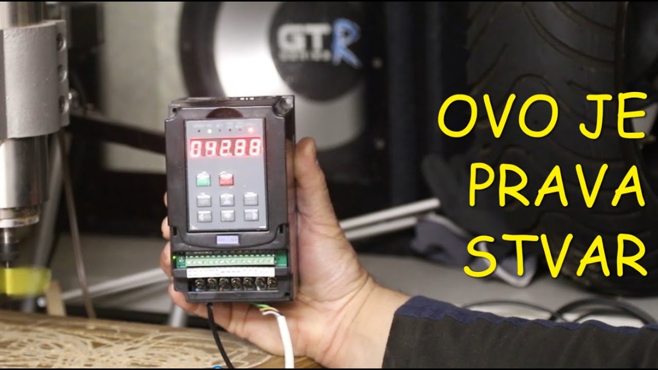 FREKVENTNI REGULATOR, pokretanje trofaznog motora na monofaznu struju