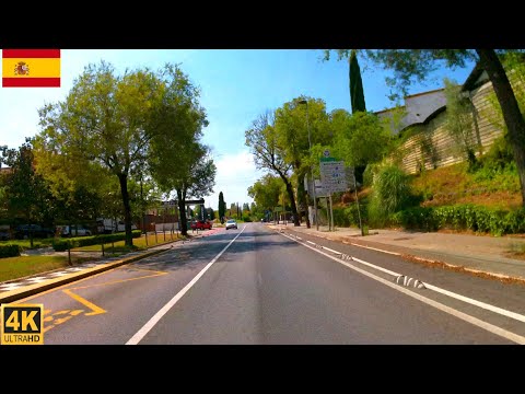 Barcelona to Sant Cugat del Valles🇪🇦 | Spectacular road Side View 4k | Life Serenity