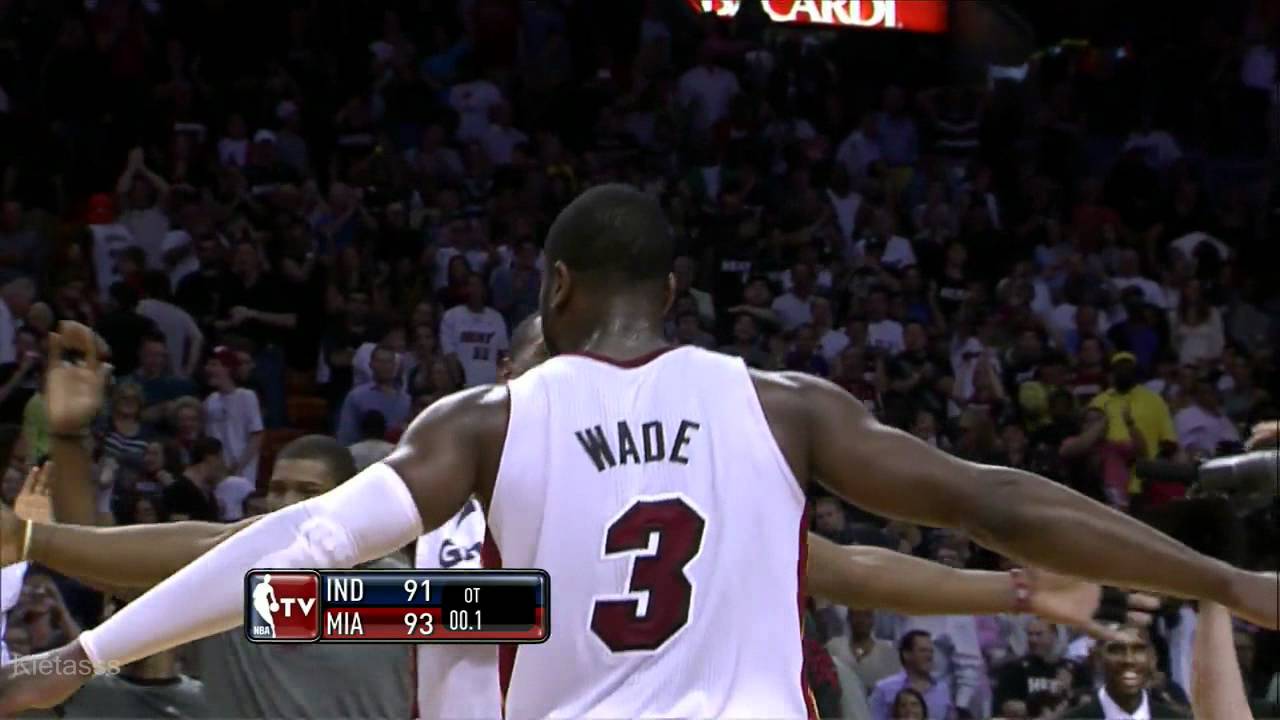 Dwyane Wade Game Winner vs Pacers HD YouTube
