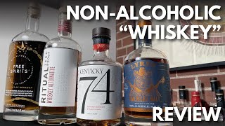 Non-alcoholic Spirits - Whiskey // Lyre's, Free Spirits, Ritual Zero Proof, Spiritless Kentucky 74