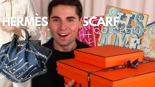 You NEED an HERMES SCARF & This is WHY | My HERMES SCARF COLLECTION | Best way to STYLE HERMES SCARF