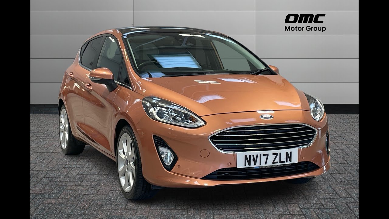 Ford Fiesta 1.0 EcoBoost Titanium B+O Play 5dr Auto NV17ZLN - YouTube