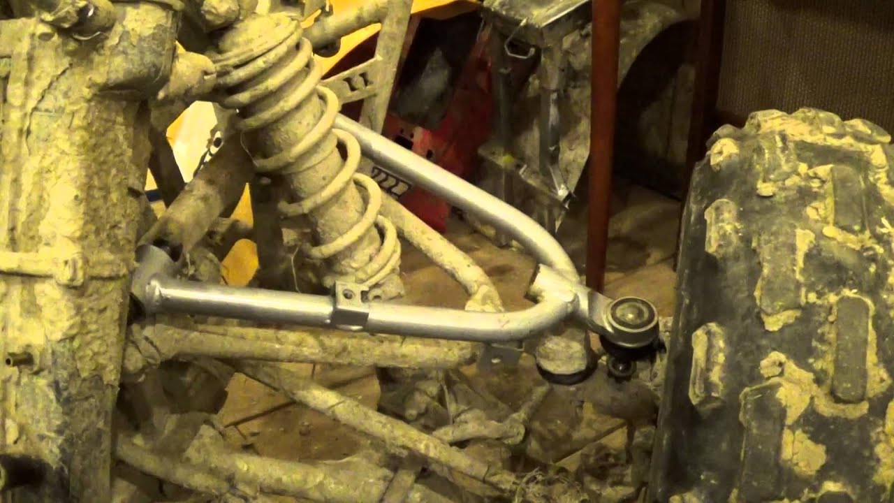 Got some trx400ex aarms for my trx300ex compare overview YouTube