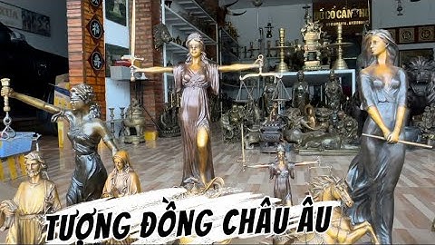 Quan công cửi ngựa  _ Tượng đồng Châu Âu _ Trống đồng xưa. Tối 19/7 #đồcổcầnthơ #đồcổ 