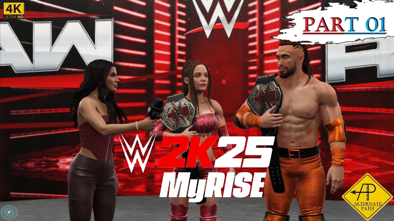 WWE 2K25 MY RISE - ALTERNATE PATH PART 1