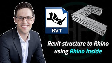 Revit Structural elements to Rhino using Rhino Inside!
