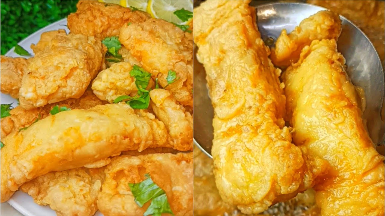 السمك الفيليه المقلي زي بتاع المطاعم بكل اسراره 👌💯 واحلي كتييير بدون بيض أو نشا