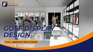 A great golf store should make every club, bag, and accessory feel intentional ⛳✨#display #showcase