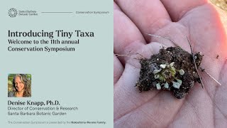 Introducing Tiny Taxa | Welcome to the 11th annual Conservation Symposium