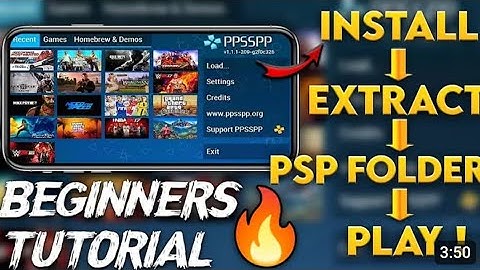BEGINNERS TUTORIAL}🔥How To Add Games In PPSSPP Emulator | How To Put Games In PPSSPP Emulator |