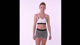 ❤️ Nike Pro Try On - Slow Motion - Nike Pro Sports Bra - Nike Pro Shorts - Close Up - 4k ❤️