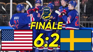 USA vs. Sweden Full Highlights | FINALS | 2024 IIHF World Juniors