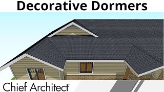 Creating a False Gable or Decorative Dormer
