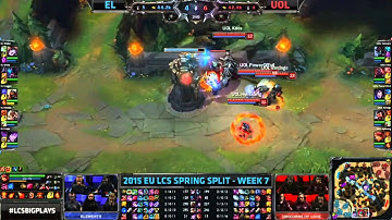 Elements vs UOL | LCS EU 2015 Spring Split | 14. nap 2. meccs