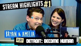Stream Highlights Bryan Dechart Plays Detroit Become Human