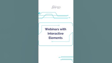 Webinars with Interactive Elements