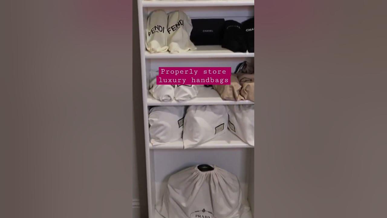 The Best Way to Store and Display Designer Handbags - Meagan's Moda