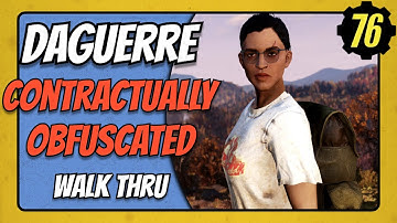 Fallout 76 Contractually Obfuscated Daguerre Ally Wastelanders