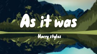 Download Mp3 Harry styles As It Was