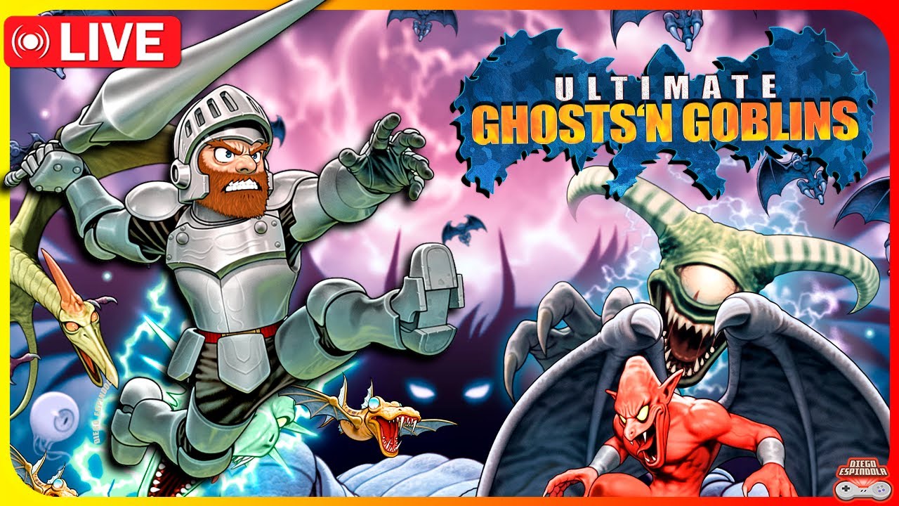 ULTIMATE GHOSTS 'N GOBLINS [PSP] Gameplay AO VIVO Até zerar - YouTube