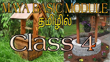 Maya Basic Module For Beginners | Tamil | Everything learning Today | Class 4