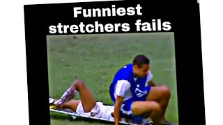 Football Funniest Stretchers Fails.