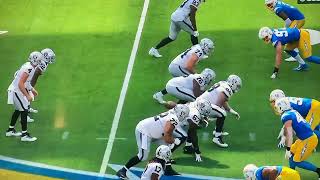 Khalil Mack first sack of the season vs Raiders 09/11/22
