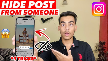How To Hide Post From Someone On Instagram | Instagram Post Hide Kaise Kare | Hide Instagram Post