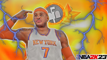 Prime Carmelo Anthony Build Is Too Crazy In NBA 2k23!