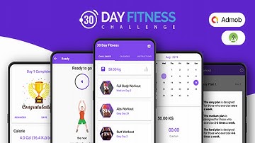 30 Days Fitness Challenge - Native Android mobile app | Codecanyon Scripts and Snippets