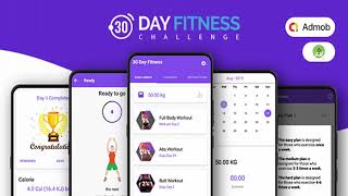 30 Days Fitness Challenge - Native Android mobile app | Codecanyon Scripts and Snippets screenshot 5