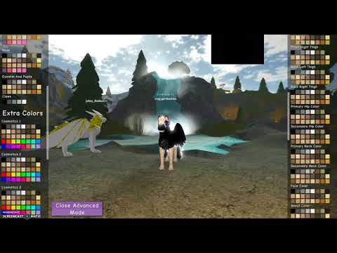 How To Make Wings On Wolves Life 2 Different Color From Body Youtube - wolves life roblox wolf life wolf in this moment