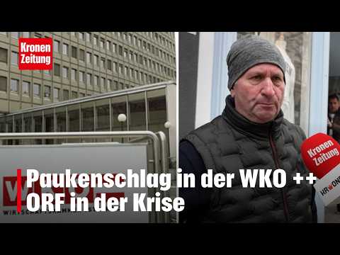 Paukenschlag in der WKO ++ ORF in der Krise