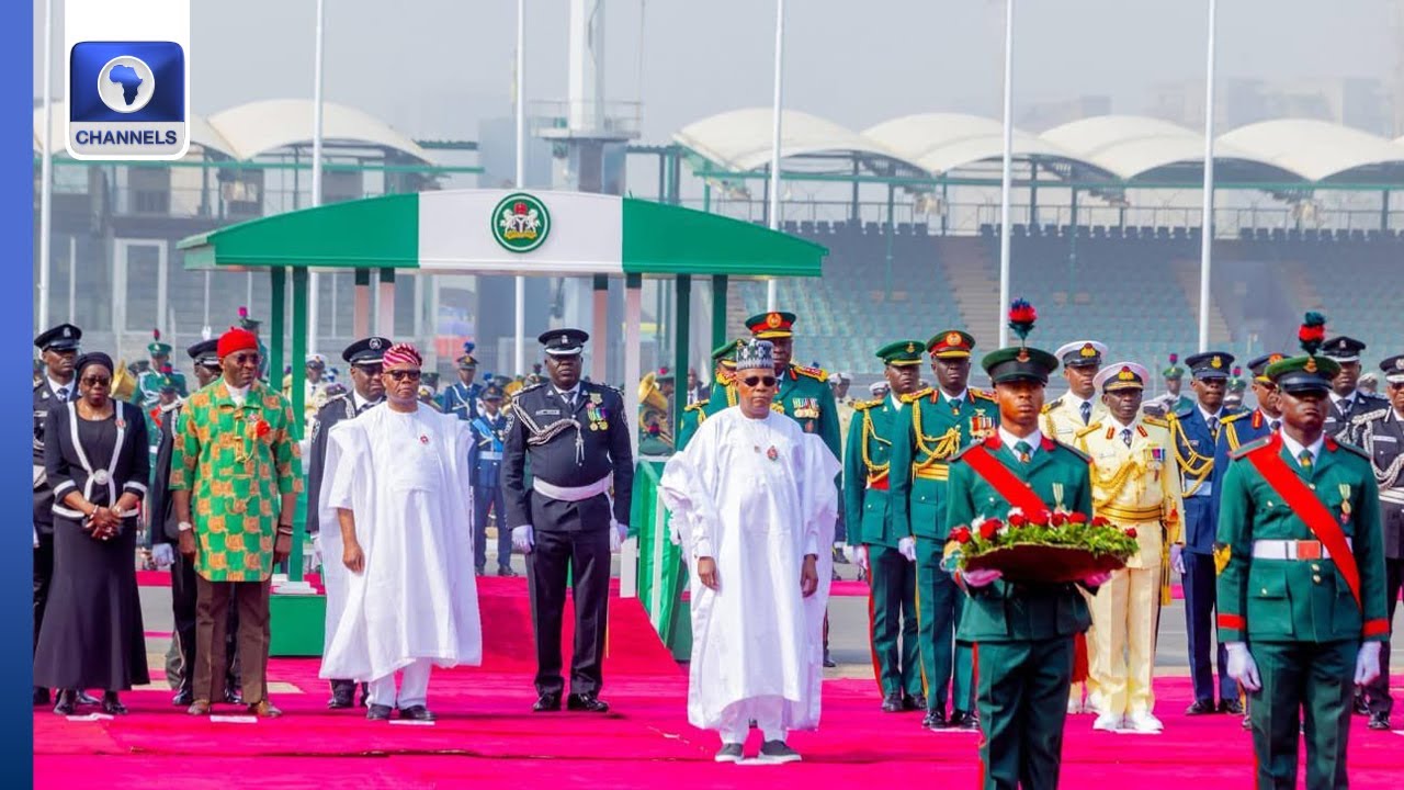VP Kashim Shettima Leads Wreath-Laying Ceremony In Abuja To Mark Armed Forces Remembrance Day