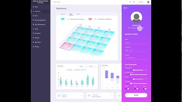 Sensor monitoring System UI Animation