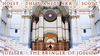 HOLST - JUPITER (THE PLANETS) HUDDERSFIELD TOWN HALL ORGAN