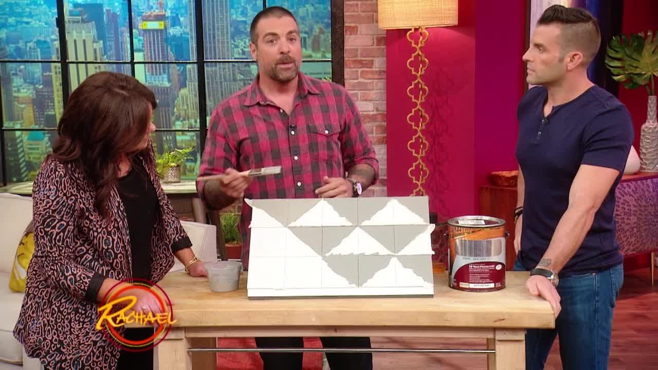 How to DIY a Patterned Backsplash for Just $10 | Rachael Ray Show