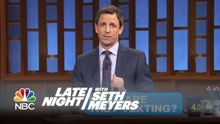 What Are They Texting? - Late Night with Seth Meyers