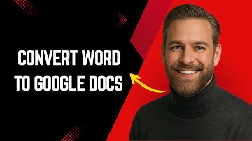 How to Convert Word to Google Docs in Drive Fast and Easy! – Google Drive Tutorial for Beginners