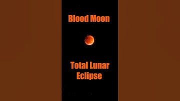 Blood Moon | Total Lunar Eclipse #bloodmoon #lunareclipse2025 #totallunareclipse #eclipse #moon